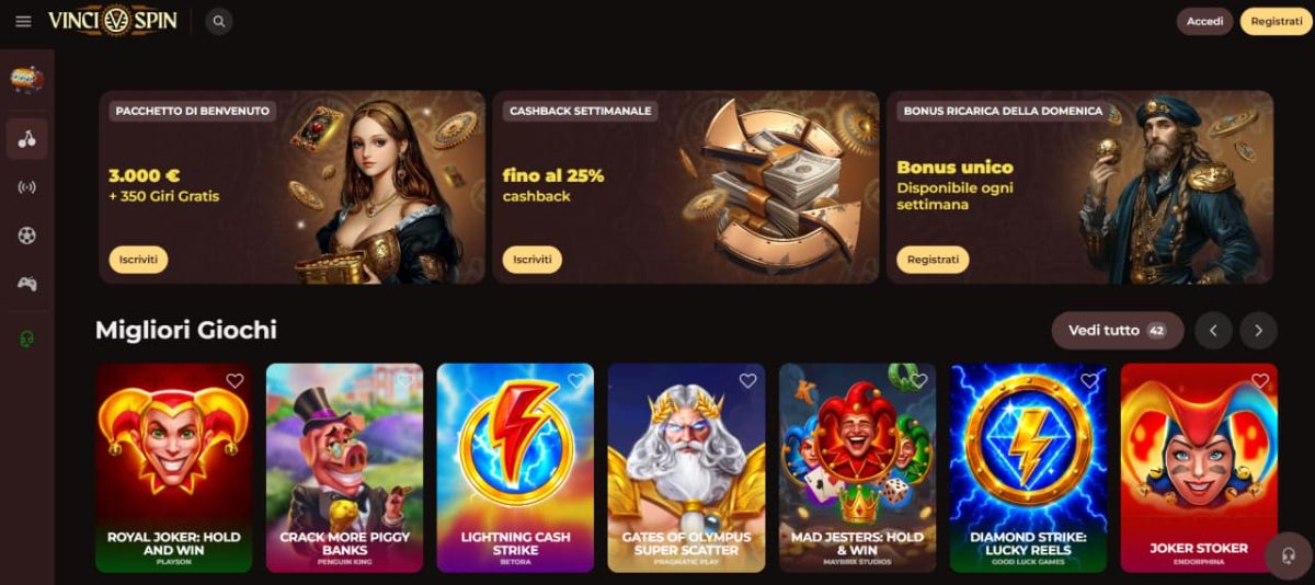 VinciSpin Casinò image 3
